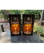 Waterproof Cornhole Wraps / Welcome to our Firepit / Camping / Wood / La... - $116.25 CAD