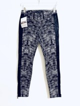 Joe's Jeans women's mid rise leather stripe skinny ankle jeans size 28 - $157.41