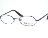 Brendel basix 1542 45 PURPLE-VIOLET EYEGLASSES GLASSES METAL FRAME 48-18... - $31.68