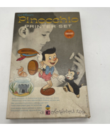 Vintage Walt Disney&#39;s  Pinocchio Printer Stamp Set By Colorforms 1962 - $612.15 MXN