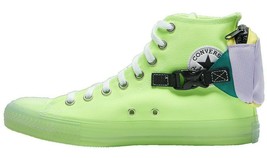 Converse Chuck Taylor All Star Buckle Up Hi Shoes, 169030C Multi Sizes Green/Vio - £81.74 GBP