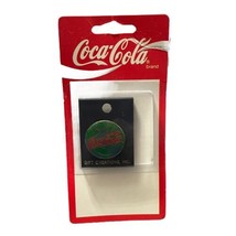 Coca-Cola Gift Creations Inc Hat Pin Globe with Logo 1991 Vintage Coke - £7.96 GBP