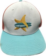 Patagonia Live Simply Surfing Starfish Rare Trucker Snapback Hat - £27.26 GBP