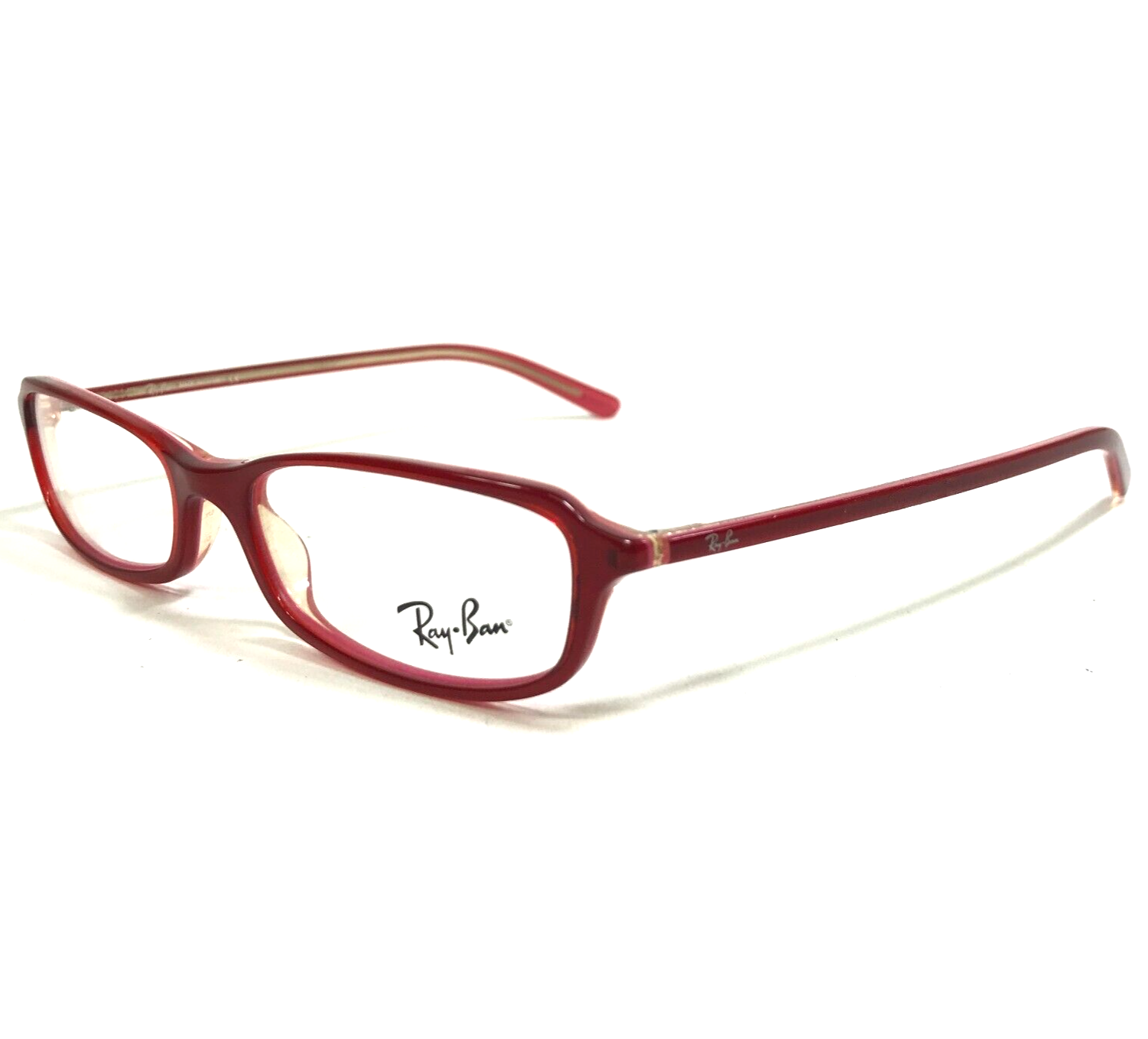 Ray-Ban Petite Brille Rahmen RB5064 2184 Weinrot Rot Durchsichtig Rosa 5... - $69.29