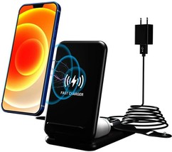 Wireless Charger 3in1 Charging Station Compatible with iPhone (QC3.0 Adapter) - £27.14 GBP