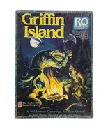 Avalon Hill + Chaosium - GRIFFIN ISLAND - Rune Quest Game - 1986 BOX ONLY - £19.28 GBP