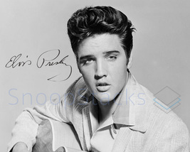 Elvis Presley Signed 8x10 Glossy Photo Autographed RP Poster Print Photo - £13.79 GBP