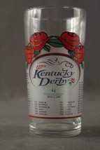 Souvenir Glass Drink Tumbler ACL 127th Kentucky Derby 2001 Churchill Downs - £7.84 GBP