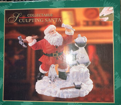 Vtg World Showcase Collection Sculpting Santa Hand-Painted Christmas Rare - £27.30 GBP