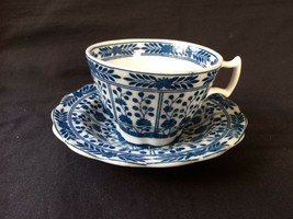 antique chinese porcelain cup and saucer. Blue Sealmark - £43.26 GBP