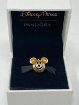 Disney Parks Halloween Pumpkin Mickey Mouse Double Sided Pandora Charm Boo 2021 - £69.63 GBP