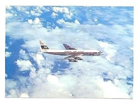 Japan Air Lines DC-8 Jet Courier Postcard JAL - $11.88