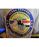 Alpha Company-490th Civil Affairs-2008 Operation Iraqi Freedom-Hanes T-S... - $25.00