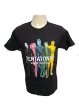 2016 Pentatonix World Tour Adult Small Black TShirt - £14.80 GBP