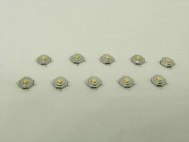 10x Pack Lot 4 x 4 x 1.5 mm Push Touch Tactile Momentary Micro Button Switch SMD - £8.35 GBP