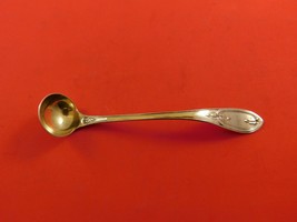 Olive by Gale and Caldwell Sterling Silver Mustard Ladle Goldwashed 5 3/8&quot; - £124.27 GBP