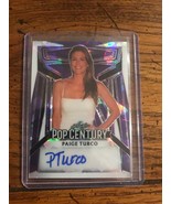 Paige Turco Autograph 5/10 2023 Leaf Pop Century  (375) - £27.63 GBP