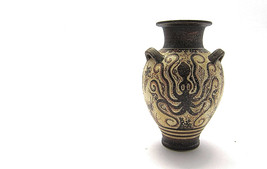 Greek Vase , Mycenaean Pythos octopus vase , reproduction from National ... - £163.18 GBP