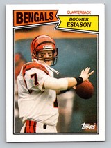 Boomer Esiason #185 1987 Topps Cincinnati Bengals - £1.55 GBP