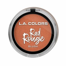 L.A. Colors Rad Rouge Blush w/Applicator Brush &amp; Mirror - Blendable - *S... - £2.40 GBP