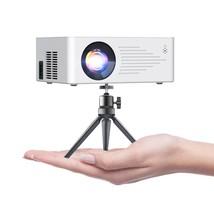Mini Projector For Iphone, Portable Projector With 5G Wifi And Bluetooth, 1080P  - £118.24 GBP