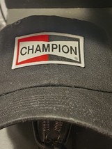 CHAMPION Patched Black Mesh Low Profile Snapback Trucker Hat - $26.99