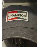 CHAMPION Patched Black Mesh Low Profile Snapback Trucker Hat - $496.90 MXN