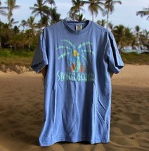 Vtg Onsite Miami beach T-Shirt SOBE south beach Miami Florida surf Palm Tree M - £15.57 GBP