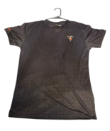 Little Caesars Pizza Employee Uniform Work Shirt Short Sleeve Shiny M Bl... - $611.46 MXN