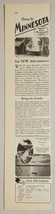 1928 Print Ad Come to Minnesota Land of Ten Thousand Lakes - £10.07 GBP