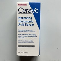 Cerave Hyaluronic Acid Serum for Face with Vitamin B5 and Ceramides 1 oz. - £12.48 GBP