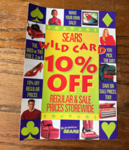 Sears home mailer advertising wild card discount offer - $368.13 MXN