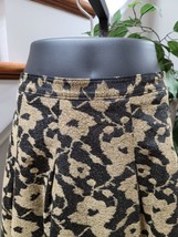 Loft Women&#39;s Multicolor Polyester/Rayon Elastic Waist Knee Length Flare Skirt 04 - £20.44 GBP
