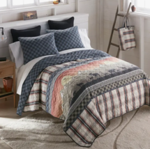 NEW! Country Bear Lodge Theme Reversible Quilt Set Rustic Country Cabin Rustic - £98.17 GBP+