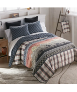 NEW! Country Bear Lodge Theme Reversible Quilt Set Rustic Country Cabin ... - £97.83 GBP+