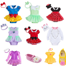 Disney Store Baby Bodysuit Costume Ariel Tinker Bell Snow White Minnie Marie - £19.94 GBP+