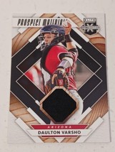 Daulton Varsho Arizona Diamondbacks 2020 Panini Elite Extra Jersey Card #PM-DV - £6.22 GBP