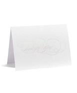 Gartner Studios Pearl White Script Thank You Cards - £10.08 GBP