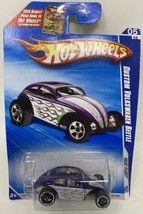 2009 Hot Wheels #121 Heat Fleet 5/10 CUSTOM VOLKSWAGEN BEETLE Purple Var... - £3.93 GBP