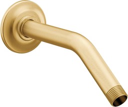 Brushed Gold Shower Arm From The Moen S122Bg Collection. - $1,932.66 MXN