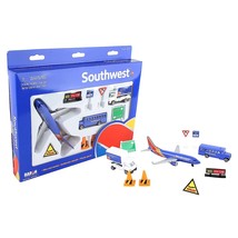 Southwest Airlines Airport Playset , Blue - £23.16 GBP