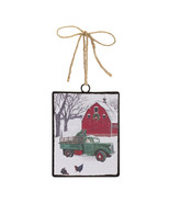 Glass Truck and Barn Ornament (Set of 12) - $113.64 CAD