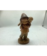 vintage Anri hand carved Girl With Lamb Jerrandiz - $38.01 CAD