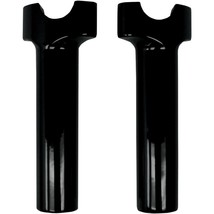 Drag Specialties 1 1/4in. Straight Buffalo Risers 6in. - Black 0602-0521 - £94.77 GBP