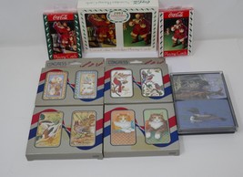 Playing Cards Lot ~ Coca Cola Santa &amp; Congress Birds Cats Ducks Rabbits SEALED - £43.95 GBP