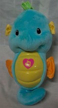 Fisher-Price Ocean Wonders SOOTHE AND GLOW BLUE SEAHORSE Plush STUFFED A... - £15.59 GBP