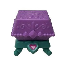 2006 Hasbro My Little Pony Crystal Princess Palace Treasure PURPLE Chest Box - £3.66 GBP