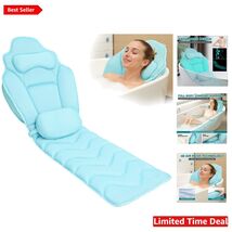 Full Body Bath Pillow – Extra Long 61” with 12 Strong Suction Cups for S... - $231.61