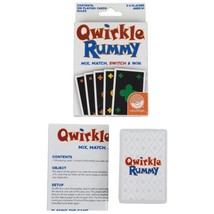 Qwirkle Rummy Mix, Match, Switch &amp; Win Card Game - MindWare 2018 - $11.30