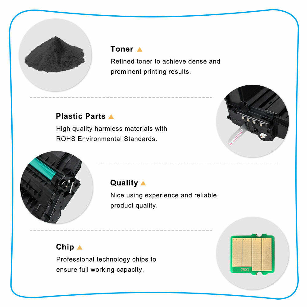 4PK 203L Toner Compatible With Samsung MLT-D203L M3370FD M3870FD M3870FW M4070FR Item image 8